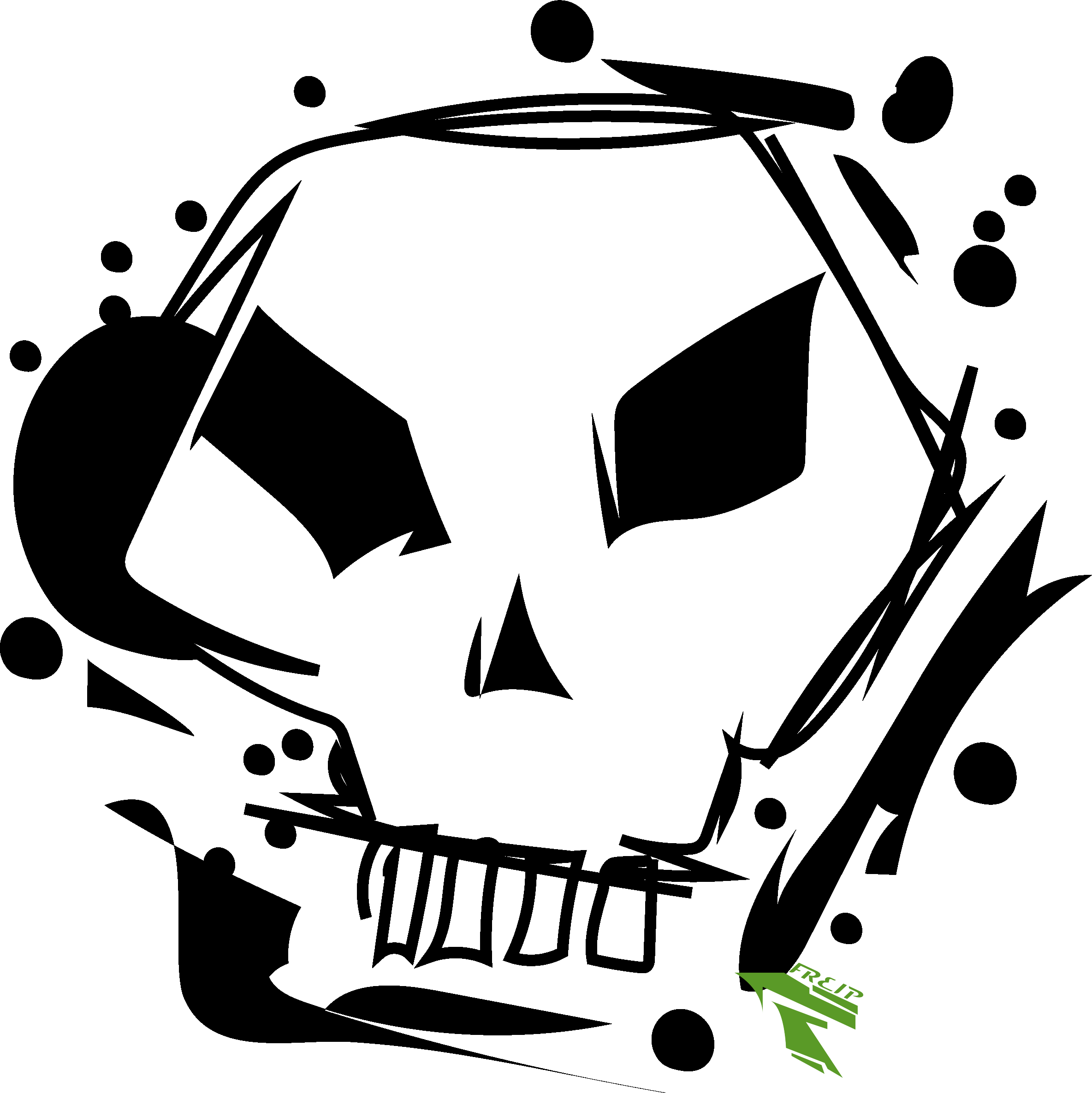 Design Skull — grafica custom FREIP